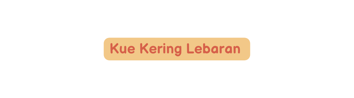 Kue Kering Lebaran